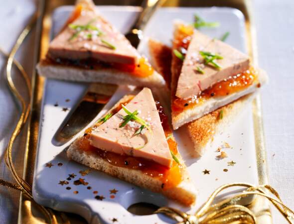 Noël gourmand : Foie gras cru au sel de Guérande