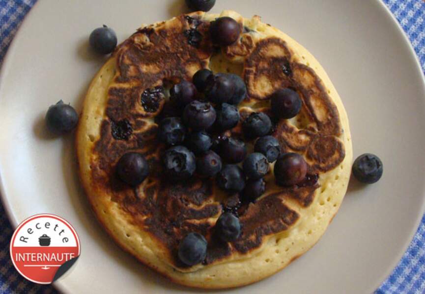 Les Blueberry Pancake de Cookgirl