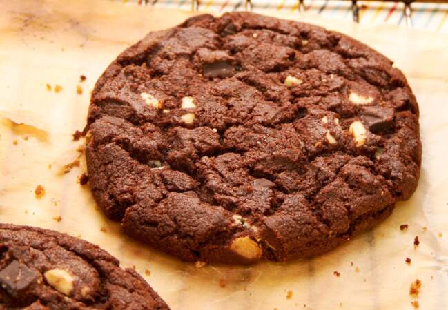 Cookies au chocolat et aux éclats de noisettes
