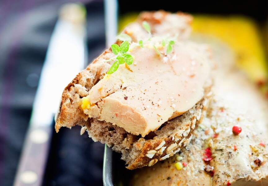 Foie gras au sel