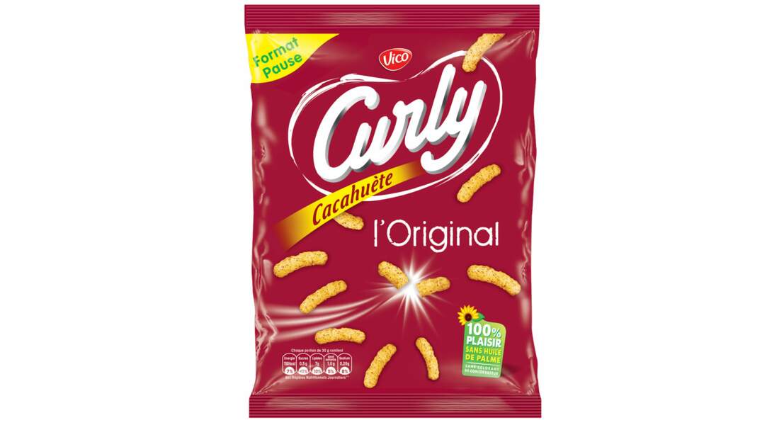 L'original saveur cacahuètes - Curly