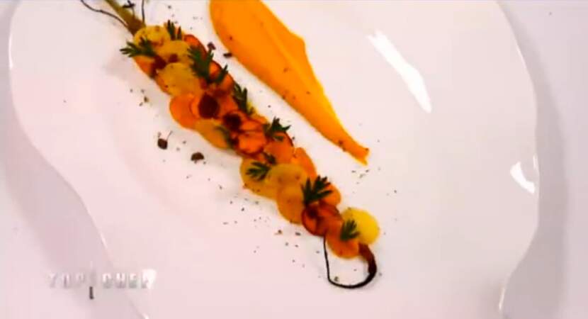 La carotte en textures de Franck
