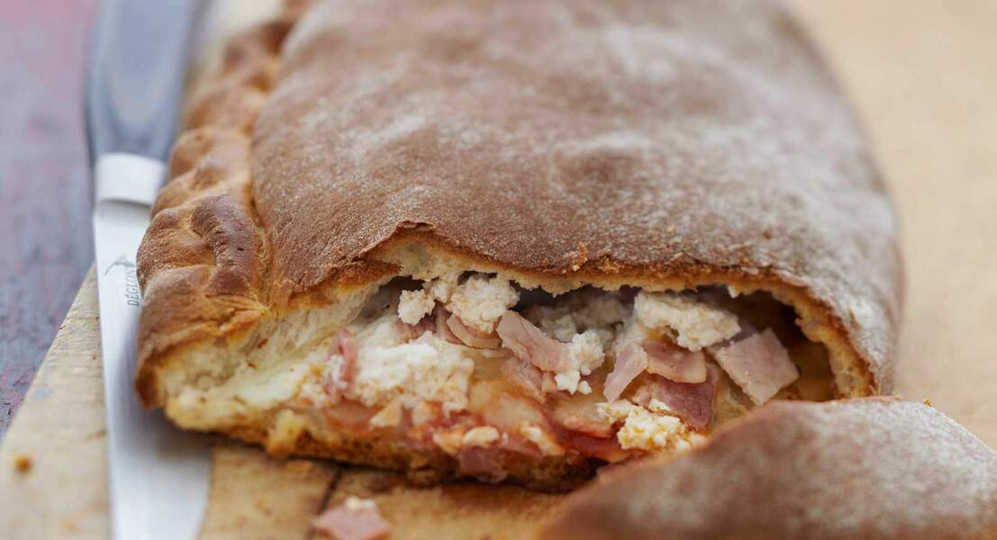 Calzone jambon fromage