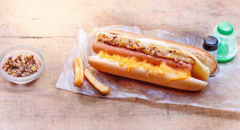 Hot-dog à la New-Yorkaise