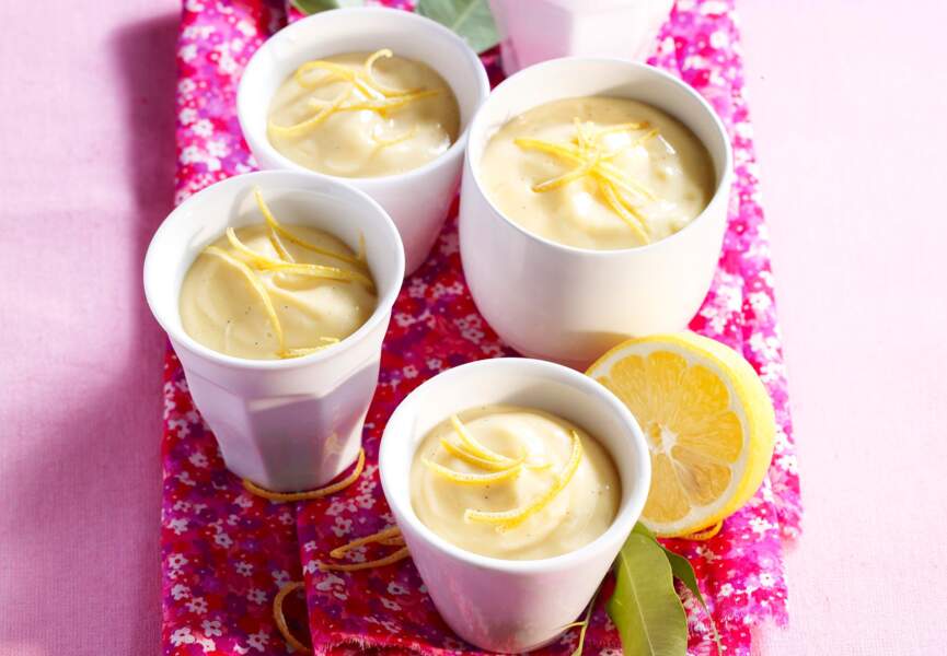Crème velours vanille citron