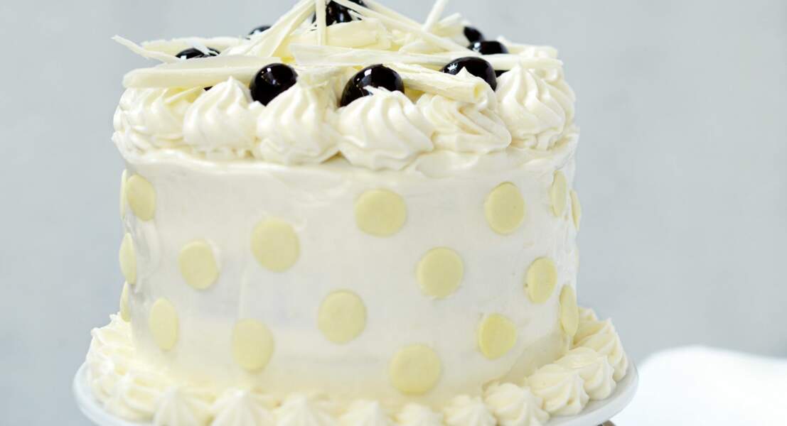 Gâteau forêt blanche