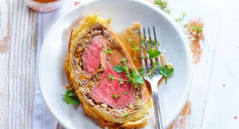 Filet de bœuf en croûte au foie gras
