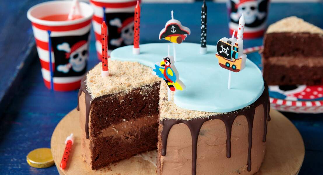 Gâteau pirate au chocolat