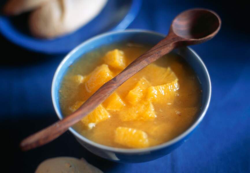 Soupe d'agrumes au miel d'oranger