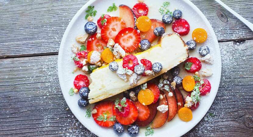 Cheesecake aux fruits