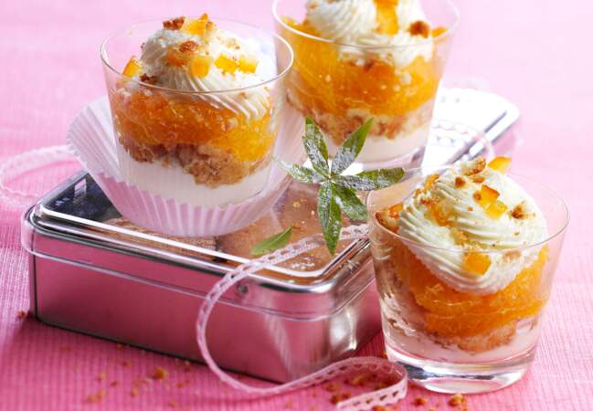 Trifle à l'orange et limoncello