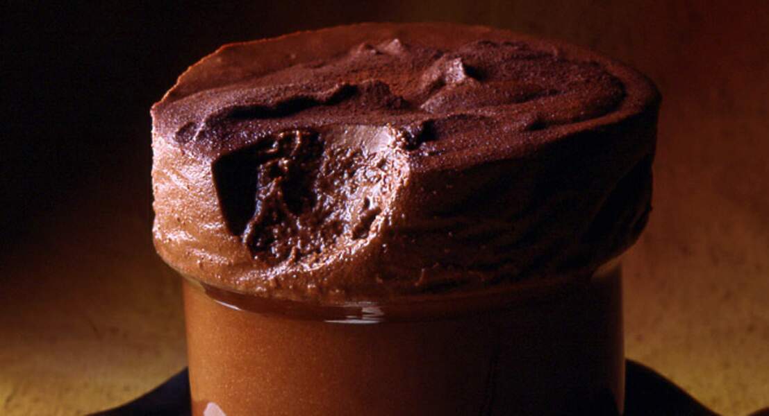 Soufflé glacé au cacao