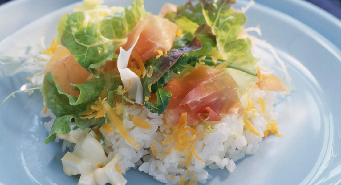 Salade de riz à la japonaise