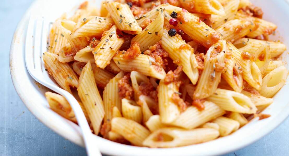 Penne gourmandes express