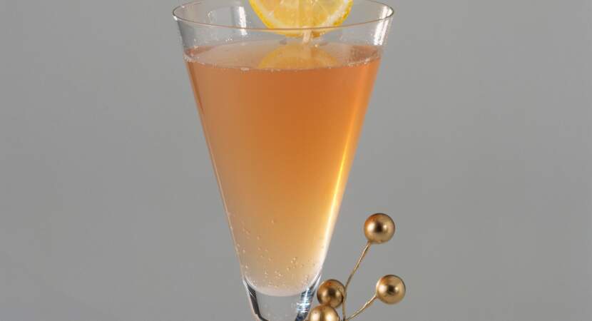 Champagne à la crème de mandarine