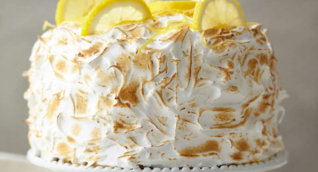 Gâteau au citron meringué