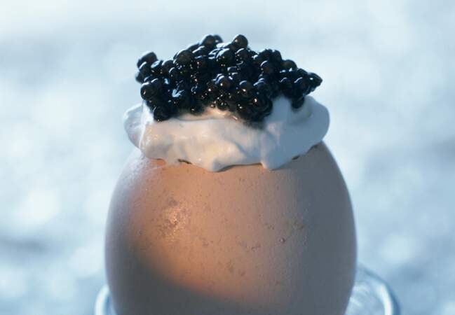 Les œufs surprise au caviar