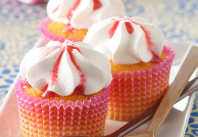 Cupcake à la fraise