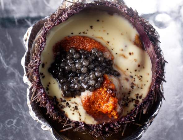 Beurre d’oursins au caviar