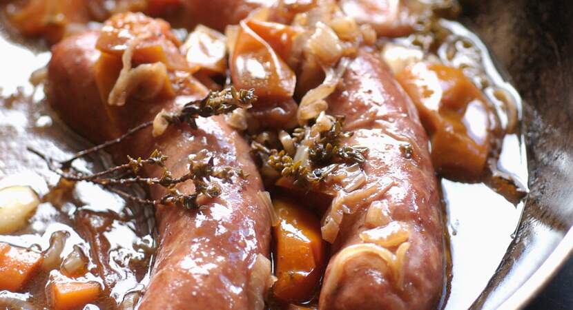 Ragoût breton de saucisses bon et pas cher