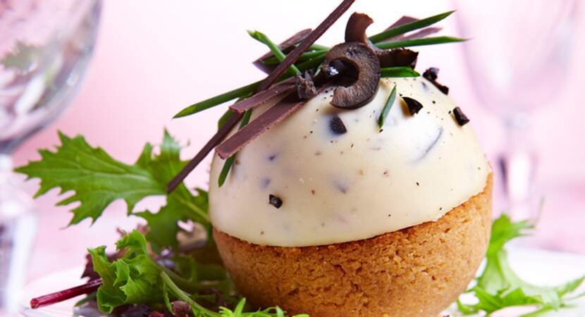Cheesecake aux anchois