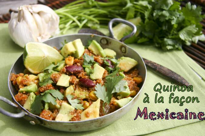 Quinoa à la façon méxicaine