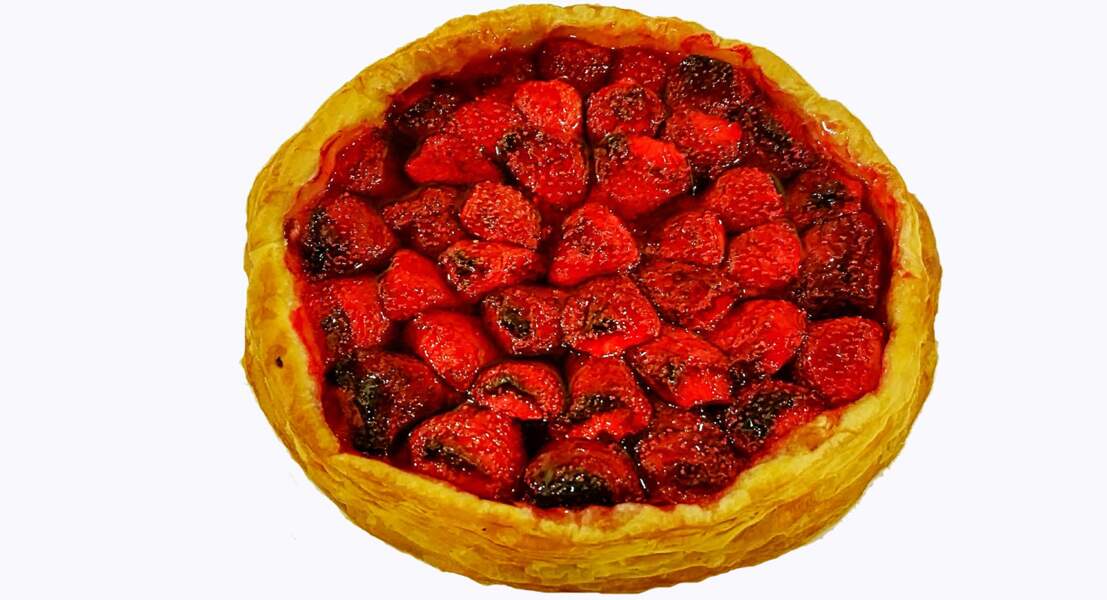 La tarte chaude aux fraises d'Eugénie, par Michel Guérard