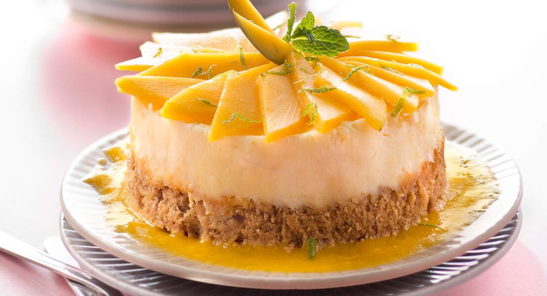 Cheesecake aux mangues