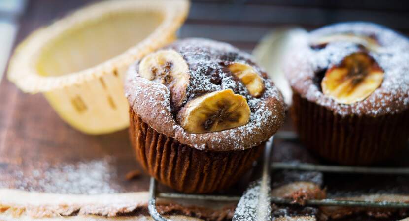 Muffin banane Nutella