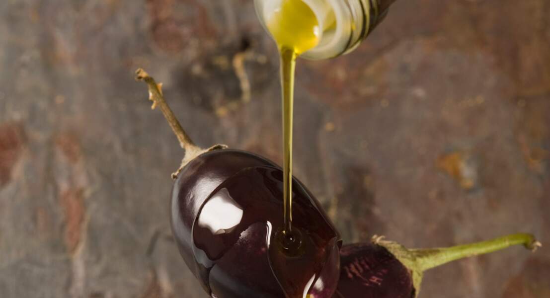 Aubergines à l'huile d'olive