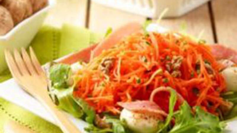 Salade de carottes râpées à l'italienne