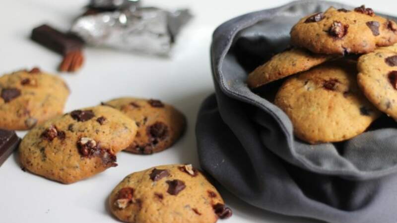 Cookies au chocolat et noix de pécan caramélisés