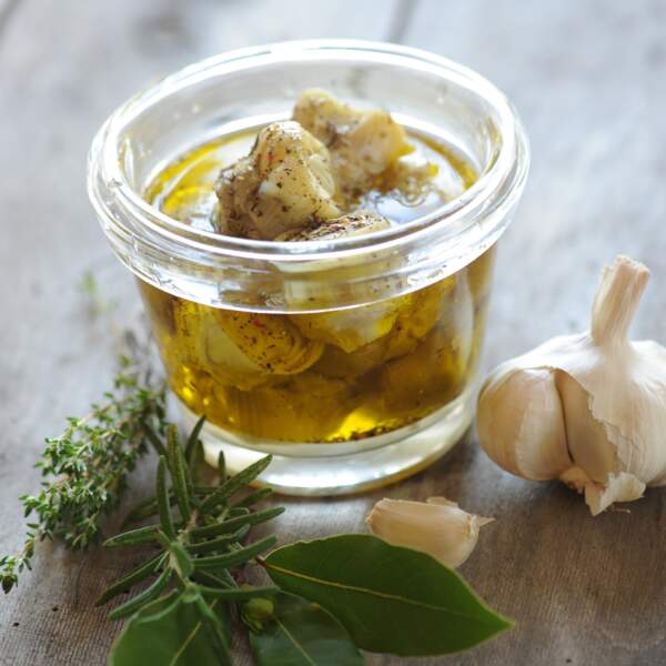 Artichaut à l'huile d'olive