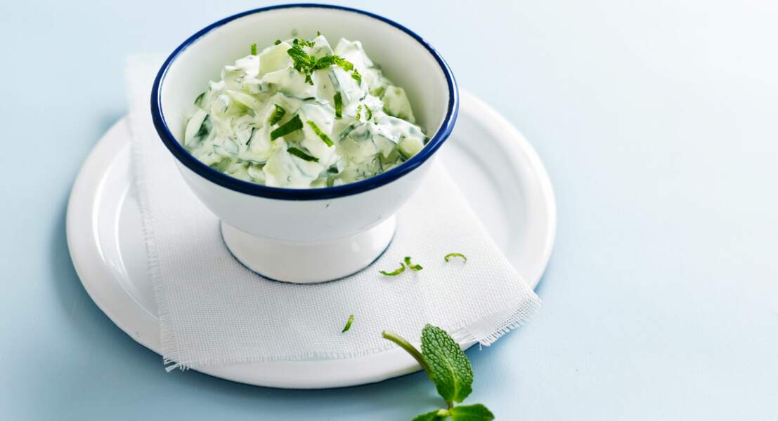 Salade de concombre au yaourt