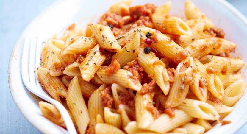 Penne gourmandes express