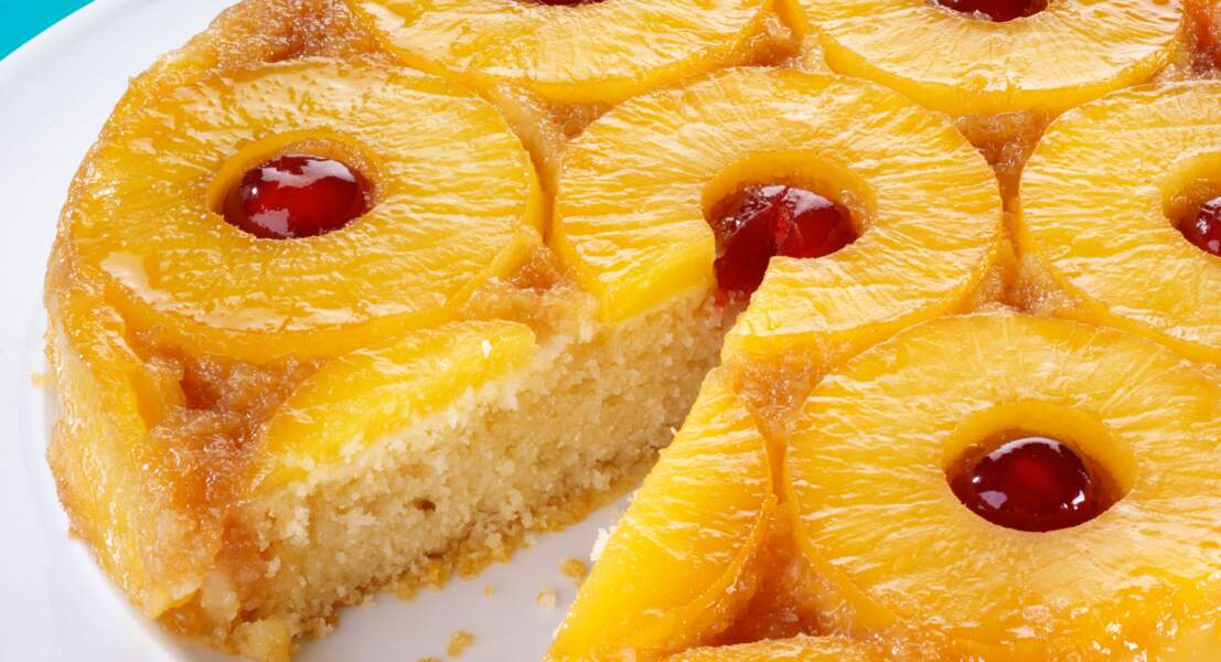 DIMANCHE : Gâteau à l'ananas