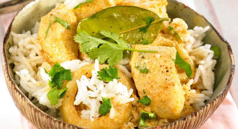 Curry Thaï au poulet