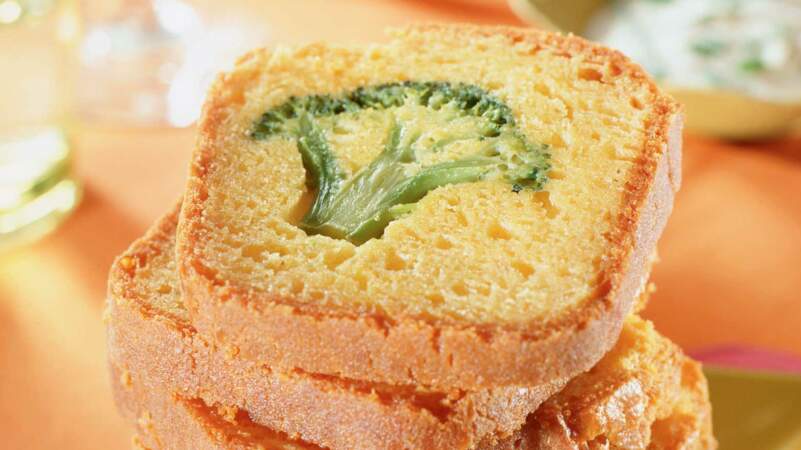 Cake aux brocolis
