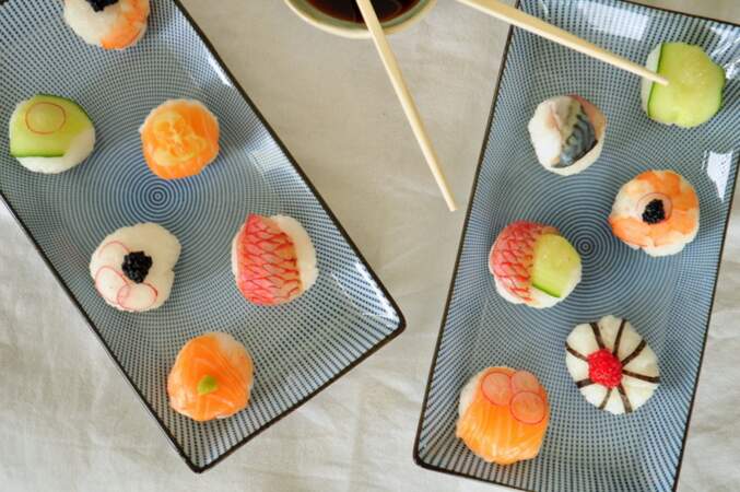 Dimanche : Temari sushi (sushi ball)