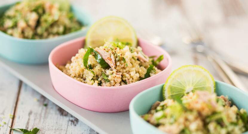 Salade de quinoa au thon