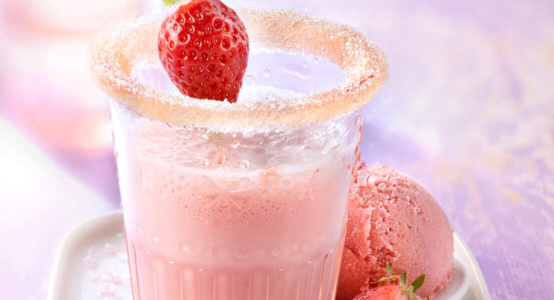 Milk-shake fraise