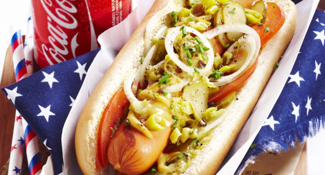 Hot-dog new-yorkais