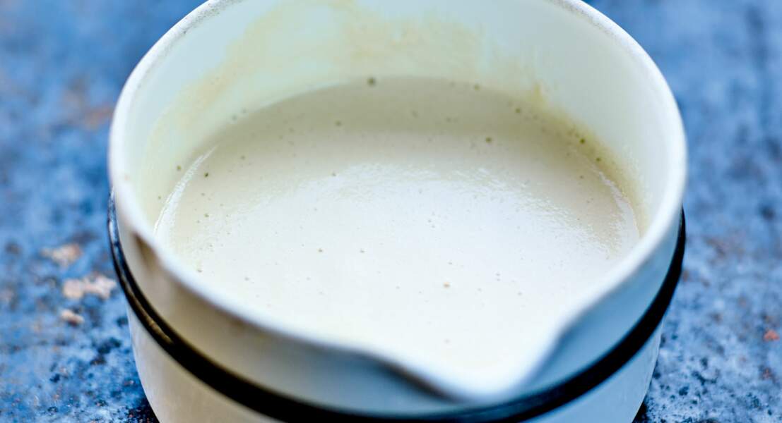 Crème anglaise (sans oeuf, sans lait)
