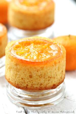 DIMANCHE : Mini-cake renversé aux mandarines caramélisées