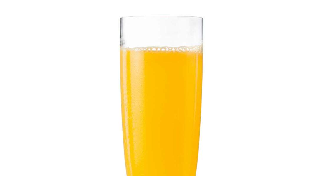 Cocktail champagne orange