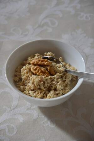 Porridge aux noix