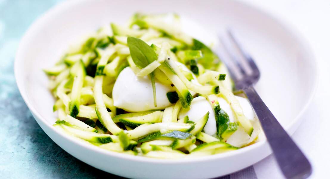 Mercredi : Salade de courgettes