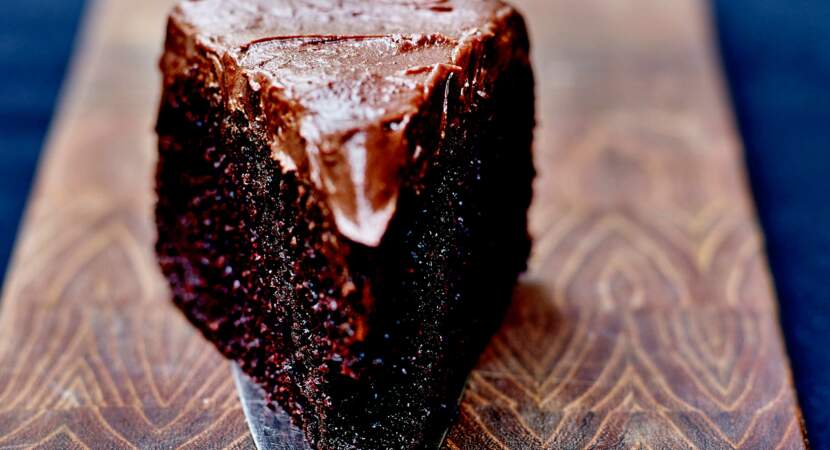 Gâteau au chocolat noir sans gluten