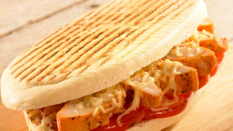 Panini poulet curry