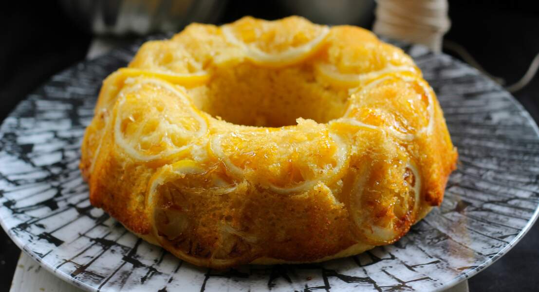 Mardi : Gâteau renversant au citron (sans beurre !)